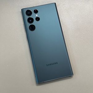 *대용량*갤럭시S22울트라 그린색상 512용량 미파손 무잔상 상태좋은단말기 38만 판매합니다