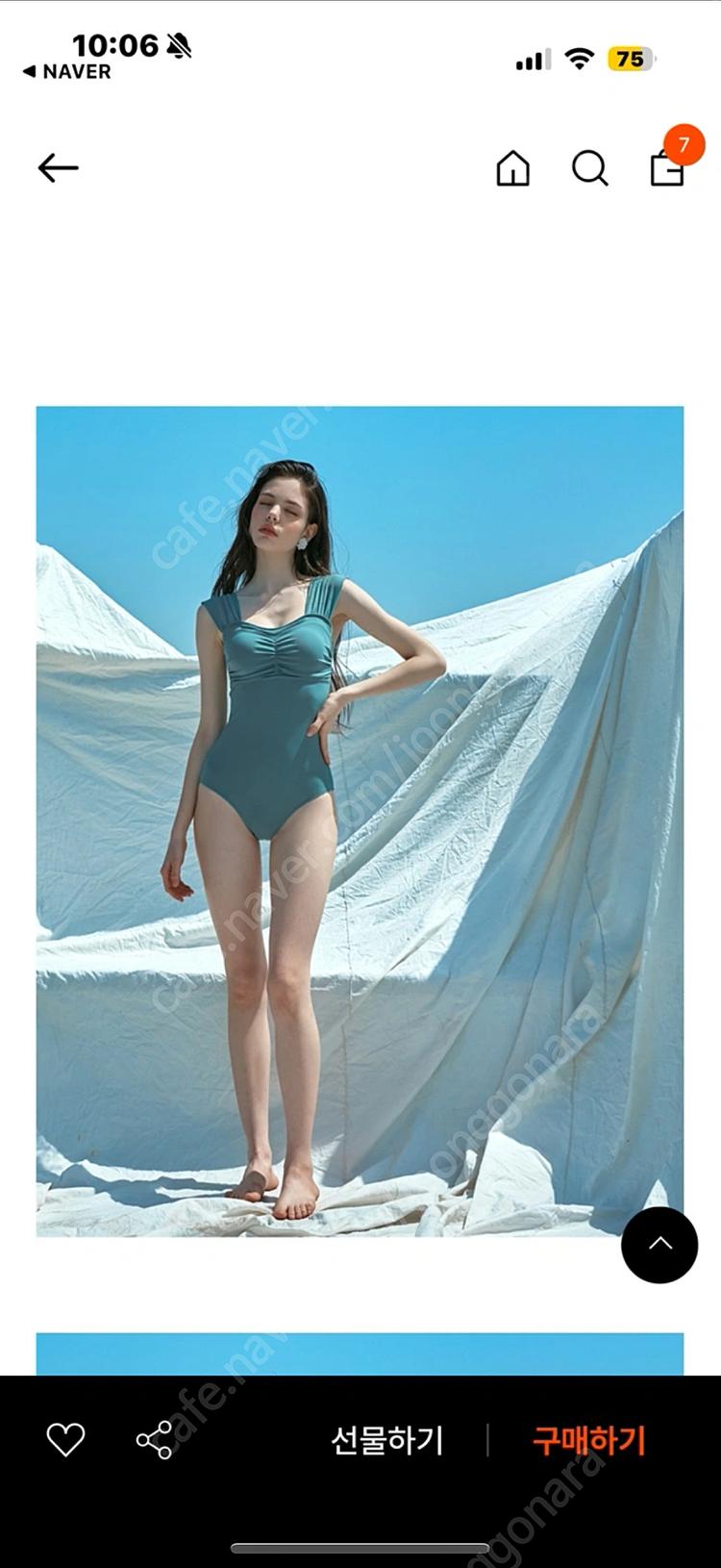 비키니밴더 모노키니 수영복 M--3