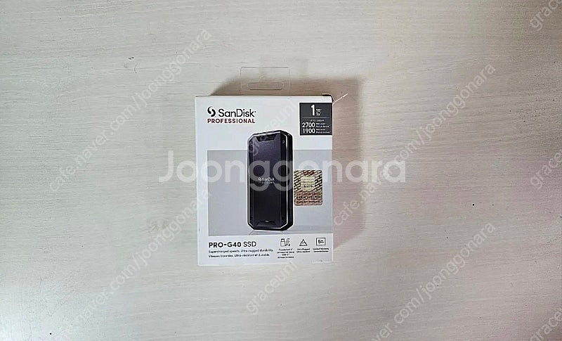 미개봉 씨게이트 Seagate 샌디스크 외장SSD 1T...--1
