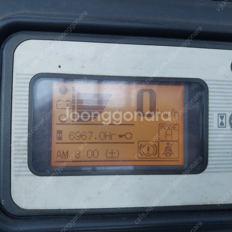닛산 전동지게차 2.5톤 싸이드쉬프트 장착 3단4350...--4