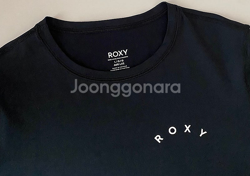 록시(ROXY) 여성 반팔 래쉬가드 L--2