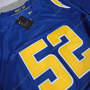 나이키/NFL La 차져스 풋볼 럭비져지 /L