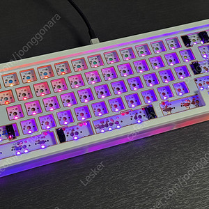 tx65 pc 커스텀키보드 팝니다.