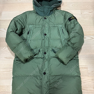 스톤 아일랜드 20FW 크링클랩스 롱패딩