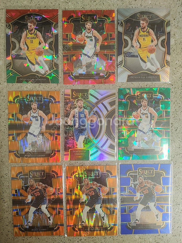 NBA PARELLEL 농구 카드 전부 장당 1천 (1...--0