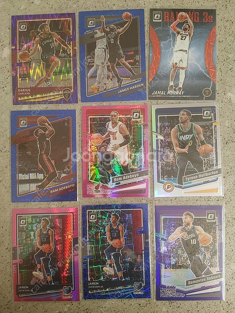 NBA PARELLEL 농구 카드 전부 장당 1천 (1...--2