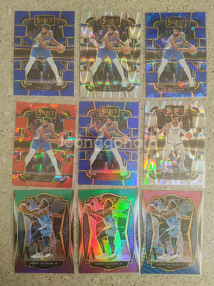 NBA PARELLEL 농구 카드 전부 장당 1천 (1...--5
