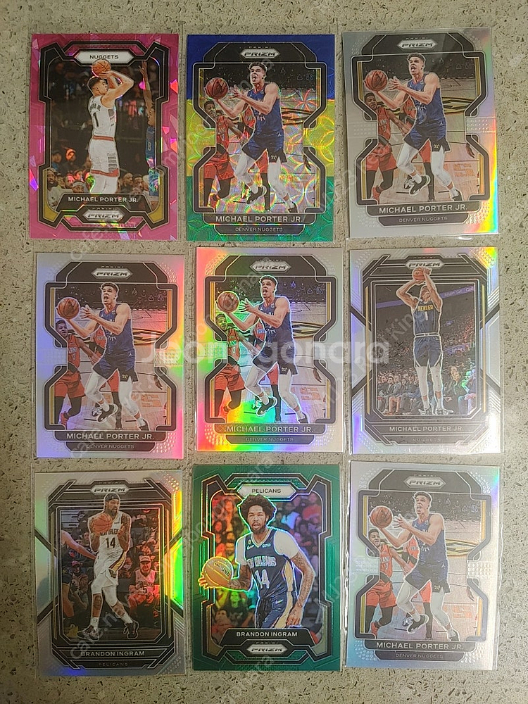 NBA PARELLEL 농구 카드 전부 장당 1천 (1...--6