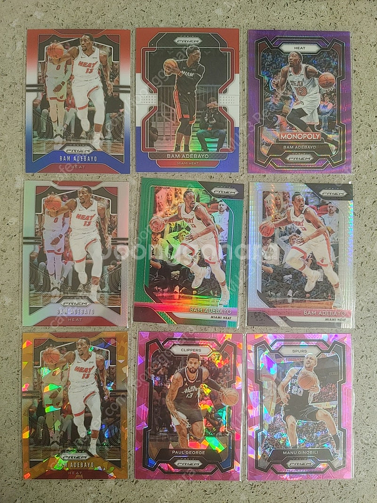 NBA PARELLEL 농구 카드 전부 장당 1천 (1...--7