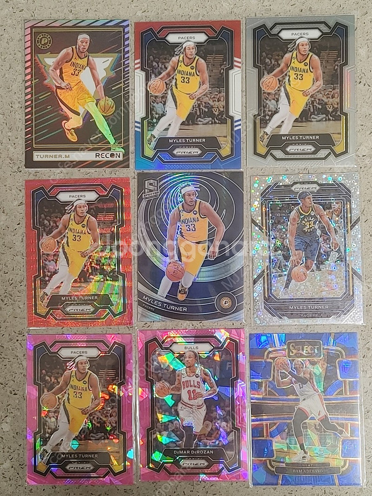 NBA PARELLEL 농구 리프렉터 카드 장당 1천 ...--4