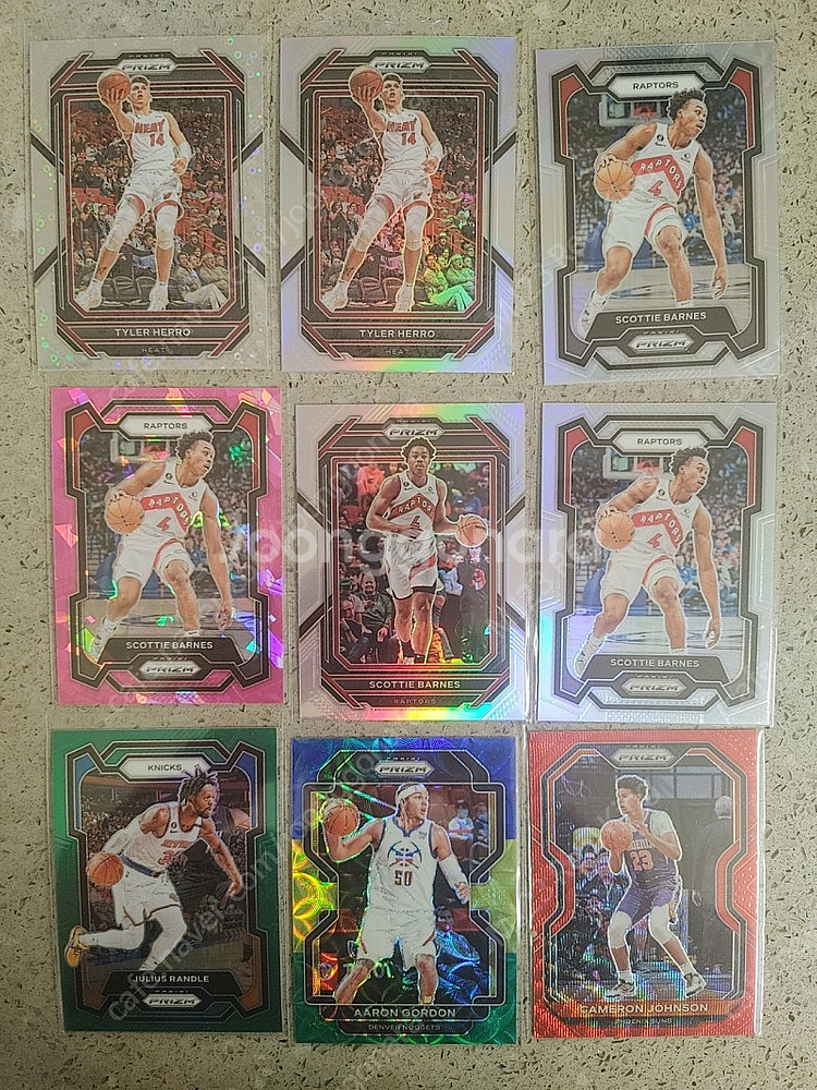 NBA PARELLEL 농구 리프렉터 카드 장당 1천 ...--9