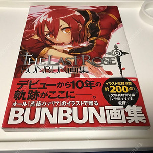 일러스트레이터 bunbun & abec 라노벨 라이트 노벨 장미의 마리아 화집 BUNBUN畵集 The Last Rose 판매합니다 (라노벨 소아온 소드 아트 온라인 삽화가)