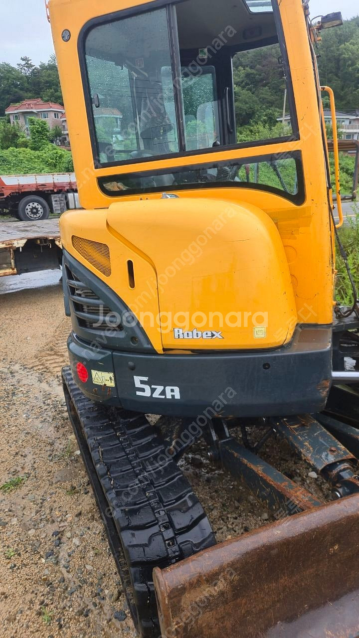 현대 굴삭기 035 고무트랙 35za 20년식--2