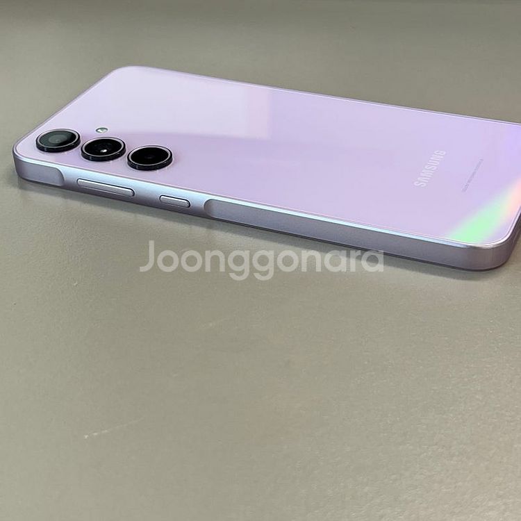 *초S급*갤럭시A35 라벤더색상 128용량 미파손 무잔...--7