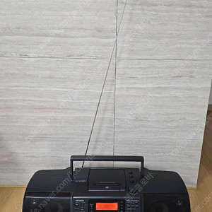 아이와 AIWA CSD-SR80 AM 스테레오 CD 붐박스, 라디오, 더블테크