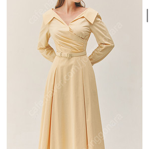 새상품) 브라이드앤유 ellie v-neck shirt dress 3