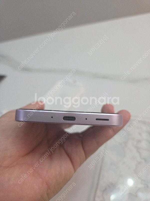 갤럭시 A35 5G 라일락 색상 풀박스--5
