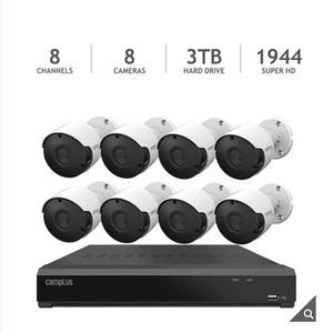 캠플러스 보안카메라 8CH/8CM/500만 화소/3TB