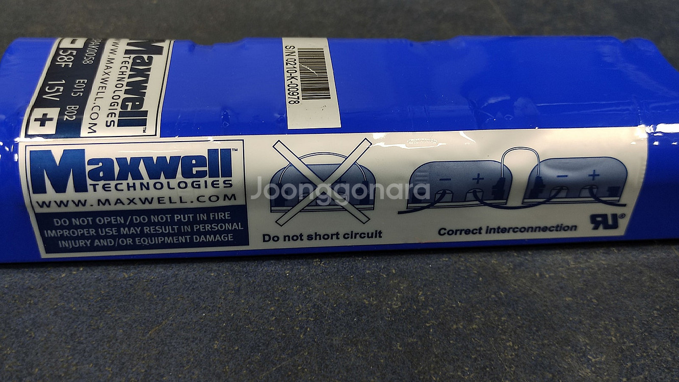 (판매중)Maxwell 12V용 58F 슈퍼 케패시터 ...--2