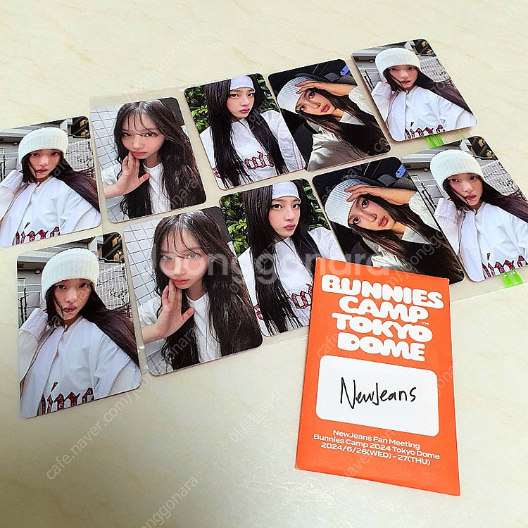 뉴진스 도쿄돔 특전 포카 2세트--0