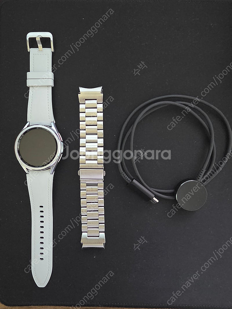 갤럭시워치6 클래식 43mm 실버 블루투스 판매합니다~--0