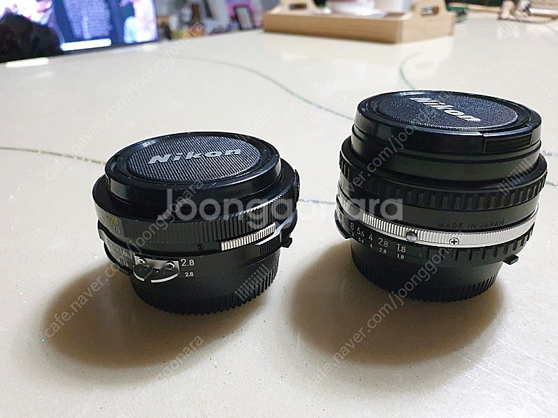 니콘 nikon MF 45mm GN, MF 50mm F...--0