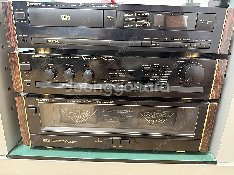 롯데 la2500앰프 및 ls1000스피커--0