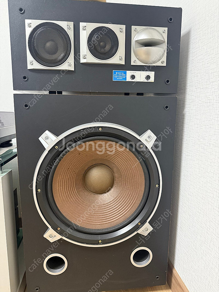 롯데 la2500앰프 및 ls1000스피커--1