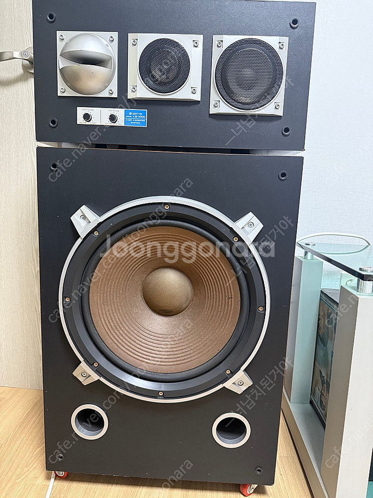 롯데 la2500앰프 및 ls1000스피커--2