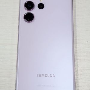 갤럭시 S23울트라 라벤더색상 256용량 상태너무좋은 무잔상 단말기 57만 판매합니다