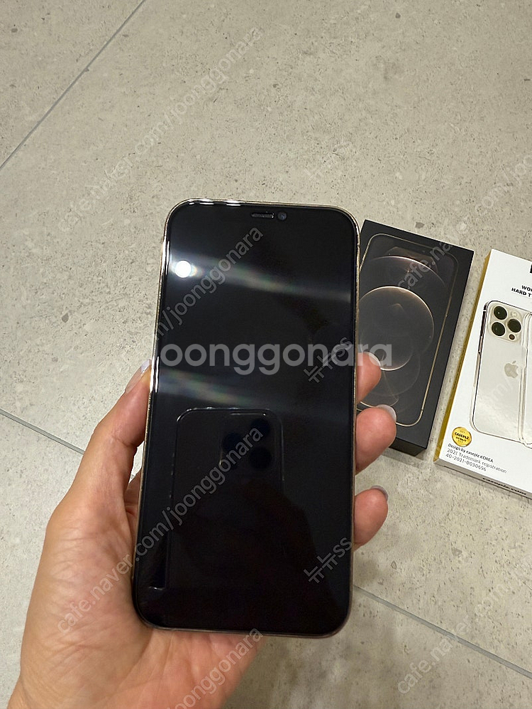 아이폰 12프로 256GB (베이지)--1