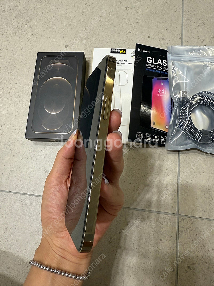 아이폰 12프로 256GB (베이지)--3