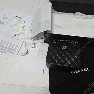 샤넬 클래식 버킷백 as3176