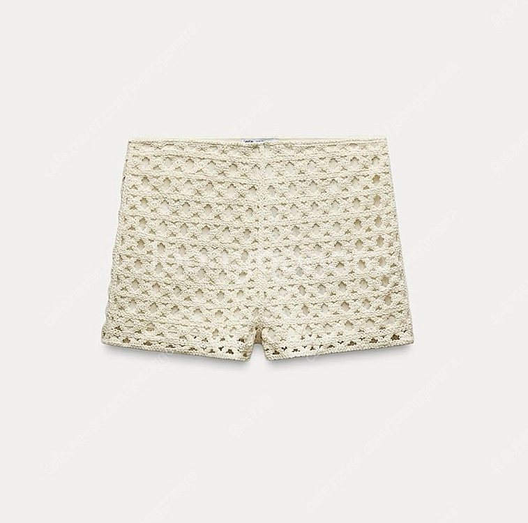 ZARA 자라 크로셰 쇼츠, 자라 니트 팬츠, 자라 니...--8