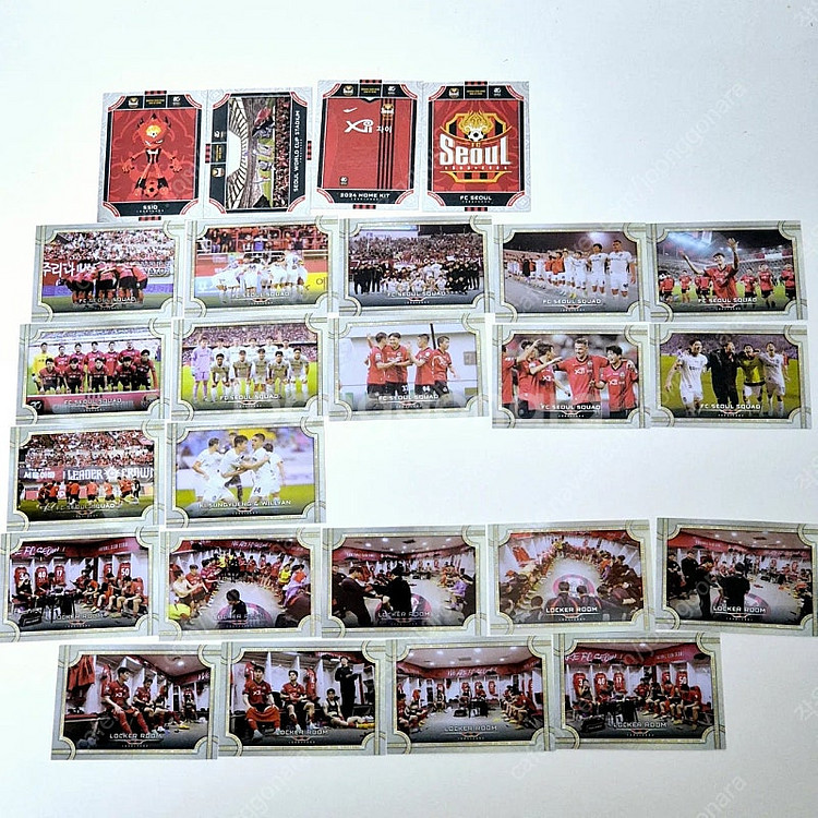 K리그 FC서울 콜렉션 (베이스 일반) 축구 카드 일괄...--1