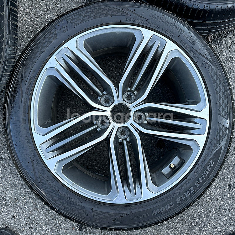 그랜져 IG 18인치 중고 휠타이어 세트 팔아요 245 45 18--4