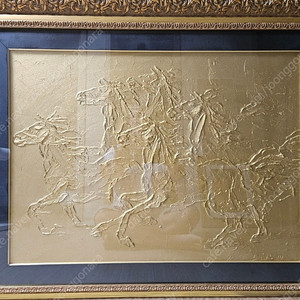 김일태 화백 순금 그림 이미지