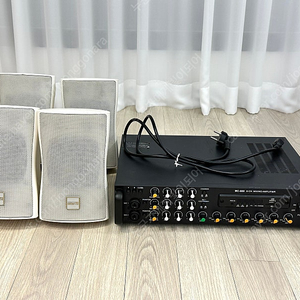 멀티채널 앰프 GNS mc-600 + 인터엠 스피커4개