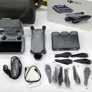 DJI Air3 에어3 드론 플라이모어 콤보 RC (RC2) 새상품수준 A+급