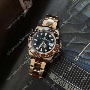 126715 126715CHNR 루트비어 로즈골드 금통 40mm 지엠티마스터 지엠티 롤렉스 로렉스