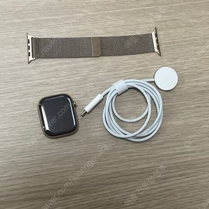 애플워치10 티타늄 46mm 골드 S급 밀레니즈루프