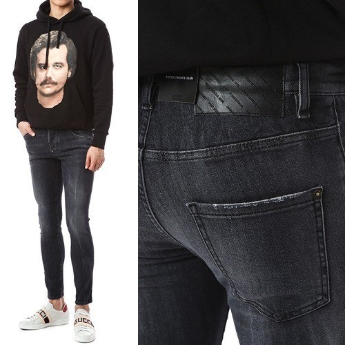 디스퀘어드 빅로고 블랙진 44 42 디퀘2 남성청바지 발망 필립플레인 디젤 돌체앤가바나 디올 생로랑 구찌 명품 데님... 이미지