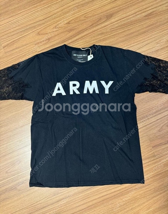 새제픔 드라이클린온리 아미 ARMY 티셔츠--0