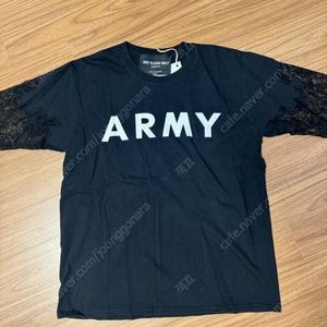 새제픔 드라이클린온리 아미 ARMY 티셔츠