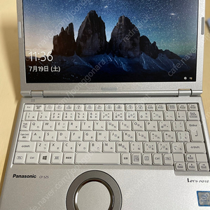 파나소닉 Let's note (레츠노트) CF-SZ5 i5 4GB 256gb 일본판