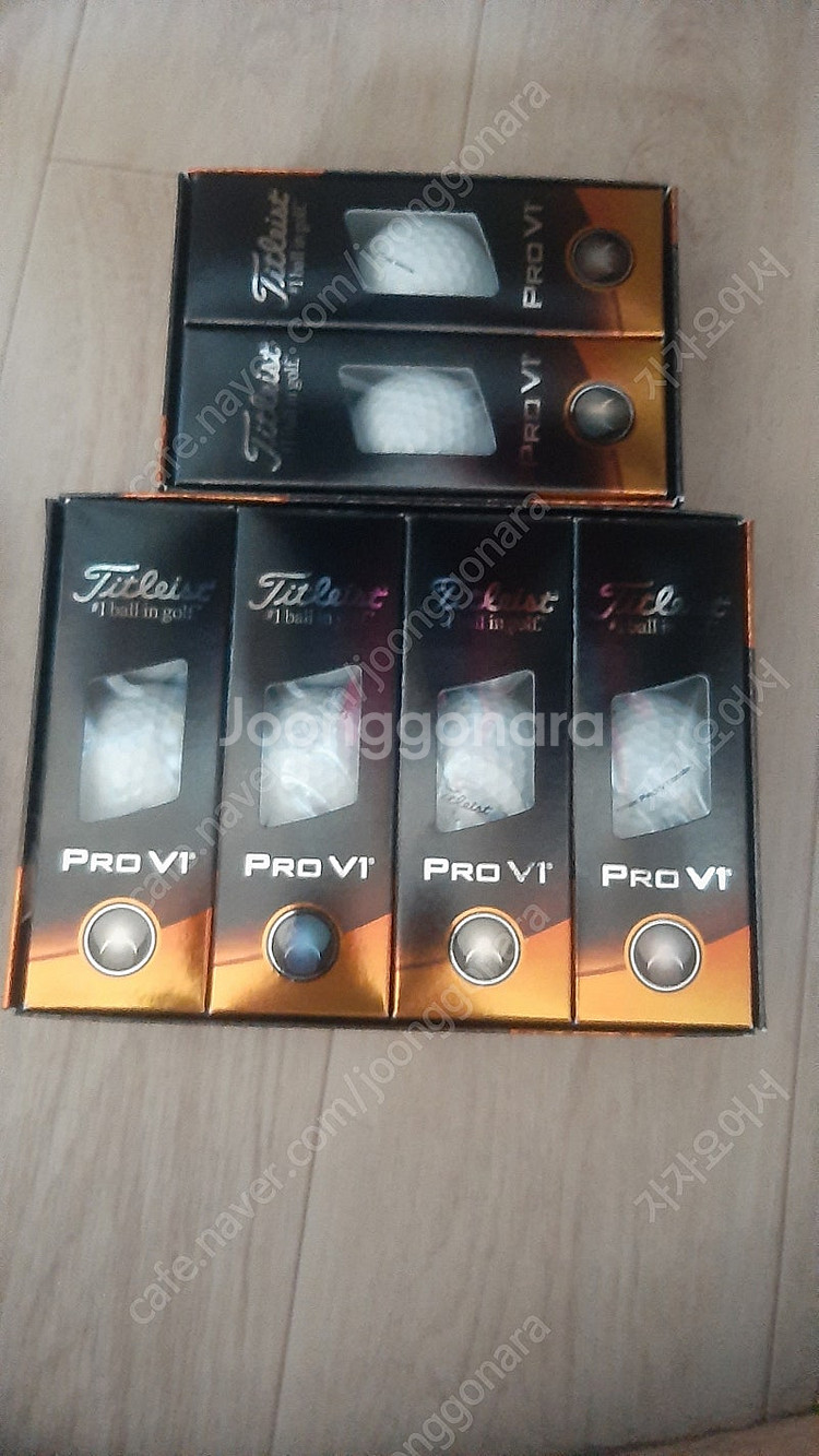 타이틀리스트 pro v1 골프공 총 18구 4만5천원--0