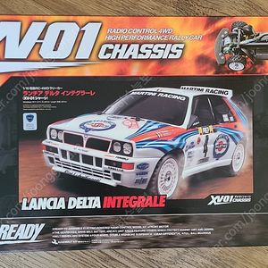 새제품 타미야 (TAMIYA) 1/10 RC 란치아 델타 인테그랄레 (LANCIA DELTA INTEGRALE) 판매합니다.