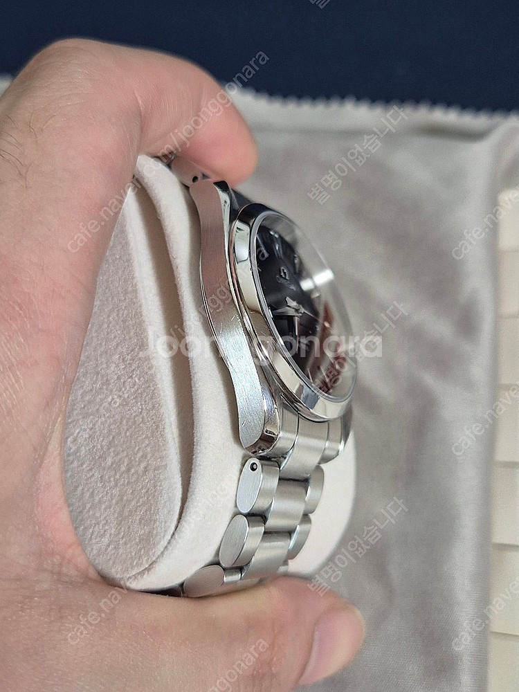 오메가 씨마스터 아쿠아태라 쿼츠 36mm 검판--7