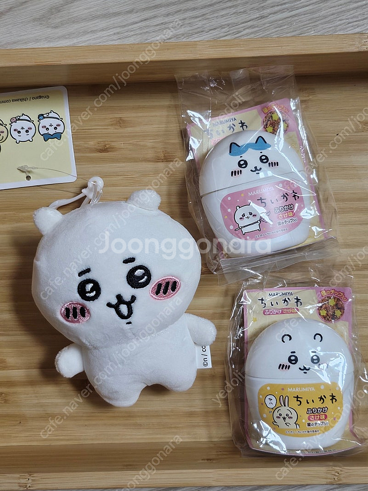 치이카와 키링인형 + 마루미야 후리가케 2종 일괄--0