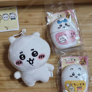 치이카와 키링인형 + 마루미야 후리가케 2종 일괄